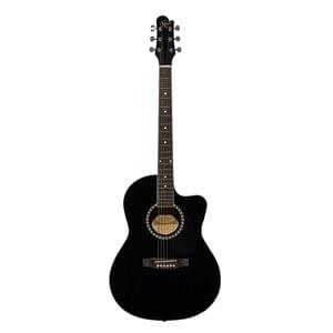 Kaps ST1000C 6 Strings Right Handed Black Semi Acoustic Guitar